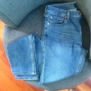 Paige Lennox Henry Men's Slim Fit Jeans in Blue Size 31 x 31 Custom Tailored